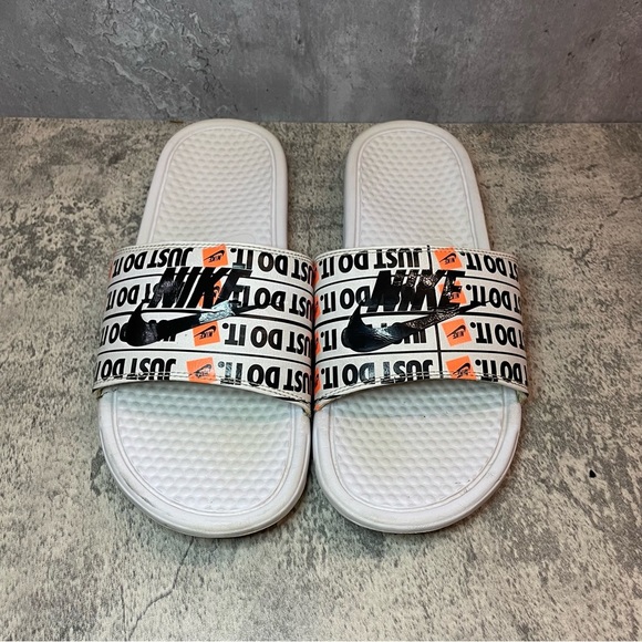 Nike Just Do It Slides Mens sz 10 - Picture 1 of 6